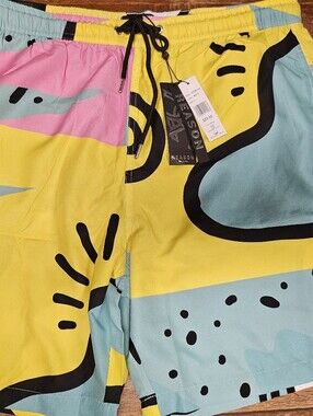 Reason Brand Swim Trunks Size Large